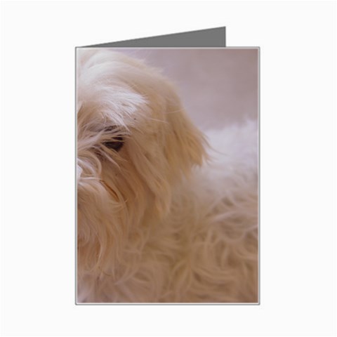 Dads Dog Mini Greeting Card from UrbanLoad.com Left