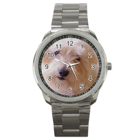 Dads Dog Sport Metal Watch from UrbanLoad.com Front