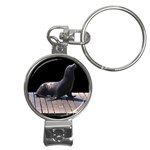Seal on Deck Nail Clippers Key Chain