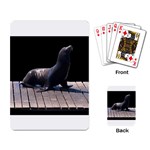 Seal on Deck Playing Cards Single Design