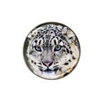 Snow Leopard Animal Hat Clip Ball Marker (10 pack)