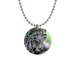 Awesome Leopard Animal 1  Button Necklace