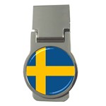 Swedish Flag Money Clip (Round)