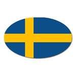 Swedish Flag Magnet (Oval)