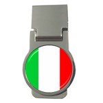 Italian Flag Money Clip (Round)