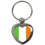 Irish Flag Key Chain (Heart)