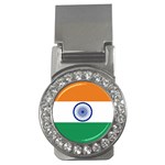 Indian Flag Money Clip (CZ)