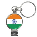 Indian Flag Nail Clippers Key Chain