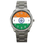 Indian Flag Sport Metal Watch