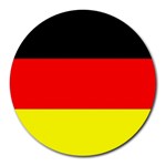 Germany Flag Round Mousepad