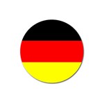 Germany Flag Magnet 3  (Round)