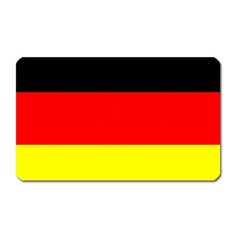 Germany Flag Magnet (Rectangular) from UrbanLoad.com Front