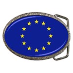 Euro Flag Belt Buckle