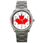 Canadian Flag X1 Sport Metal Watch