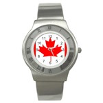 Canadian Flag X1 Stainless Steel Watch