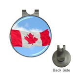 Canadian Flag Golf Ball Marker Hat Clip