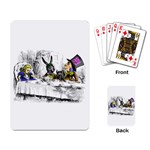 Alice In Wonderland Mad Hatter Tea Party Playing Cards Single Design