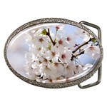 Cherry Blossom Floral Belt Buckle