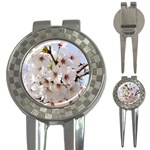 Cherry Blossom Floral 3-in-1 Golf Divot