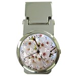 Cherry Blossom Floral Money Clip Watch