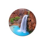 Beautiful Waterfall Magnet 3  (Round)