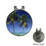 Coconut Palms Golf Ball Marker Hat Clip