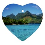 Paradise Lagoon Ornament (Heart)