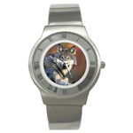 New   Wolf Stainless Steel Watch