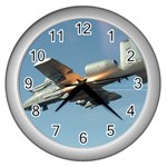 A-10 Thunderbolt II Wall Clock (Silver)