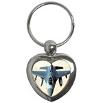F-16 Fighting Falcon Key Chain (Heart)