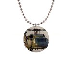 HH-60G Pave Hawk 1  Button Necklace