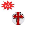 christian_clipart_cross 1  Mini Button (10 pack) 