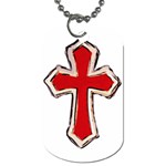 christian_clipart_cross Dog Tag (One Side)