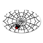spiderweb 2 Magnet (Oval)