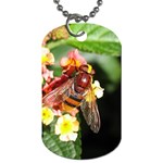 Bee Flower Dog Tag (One Side)