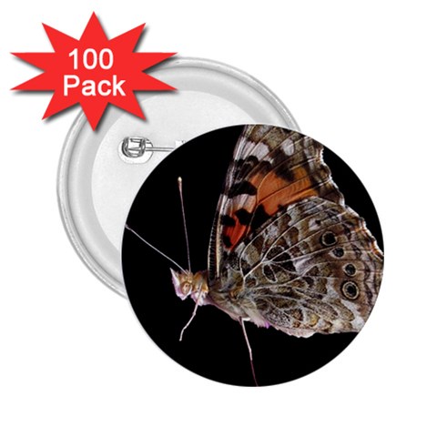 Bulgaria Butterfly 2.25  Button (100 pack) from UrbanLoad.com Front