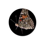 Bulgaria Butterfly Magnet 3  (Round)