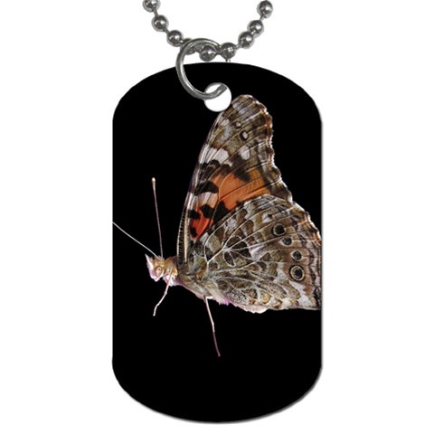 Bulgaria Butterfly Dog Tag (One Side) from UrbanLoad.com Front