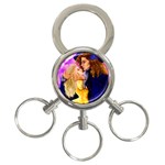Forget Me Not 3-Ring Key Chain