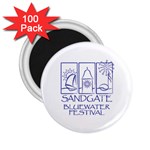 BWF logo 2.25  Magnet (100 pack) 