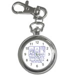 BWF logo Key Chain Watch