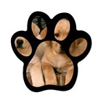 Labrador  Puppy 2 Magnet (Paw Print)