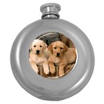 Labrador  Puppy 2 Hip Flask (5 oz)