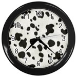 an_texture06 Wall Clock (Black)