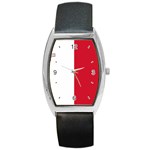 MALTA FLAG National Country Europeon Gifts Barrel Metal Watch