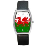 WELSH FLAG Wales United Kingdom UK England Barrel Metal Watch
