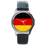 GERMAN FLAG Germany Europe National Round Metal Watch