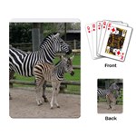 ZEBRA AND CALF Wild Animal Zoo Jungle Playing Card