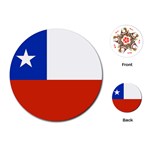 CHILIAN FLAG CHILE Gifts America Boys Round Playing Card