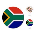SOUTH AFRICAN FLAG Africa National Gifts Round Playing Card